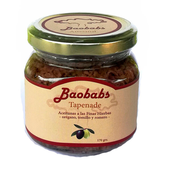 TAPENADE FINAS HIERBAS 170G - BAOBABS
