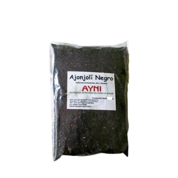 Semillas Ajonjolí crudo negro 150gr - Ayni