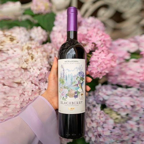 Vino de Zarzamoras (Seco) 750ml - Morandina