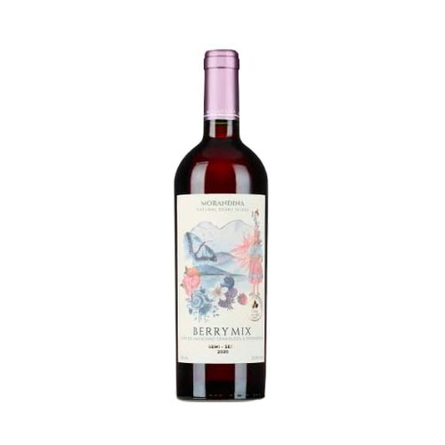 Vino Berry Mix (Semi seco) 375ml - Morandina