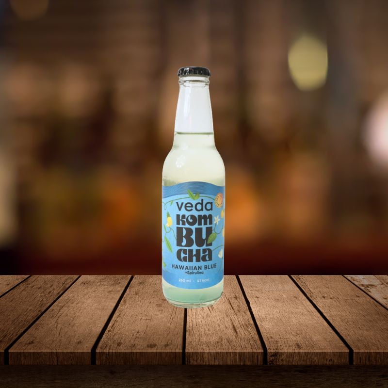 KOMBUCHA HAHUAIIAN BLUE 260ML - VEDA