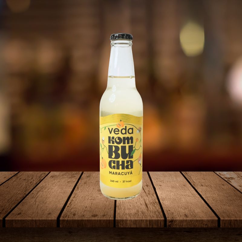 KOMBUCHA MARACUYA 260ML - VEDA