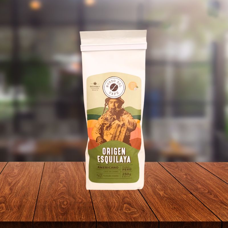 CAFE EN GRANO 250G - MUNDO DEL CAFE