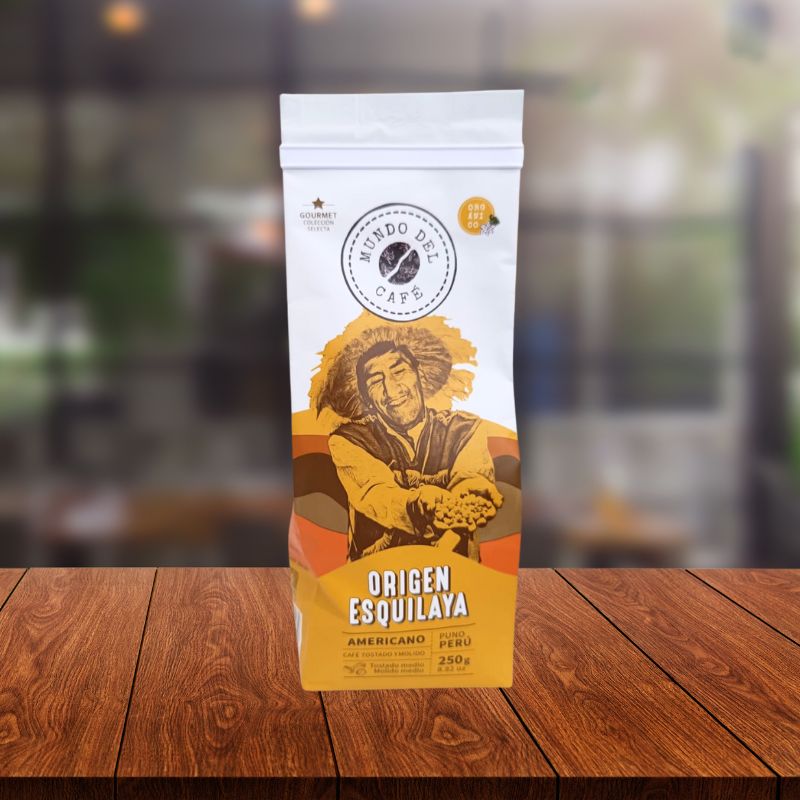 CAFE AMERICANO MOLIDO 250G - MUNDO DEL CAFE  