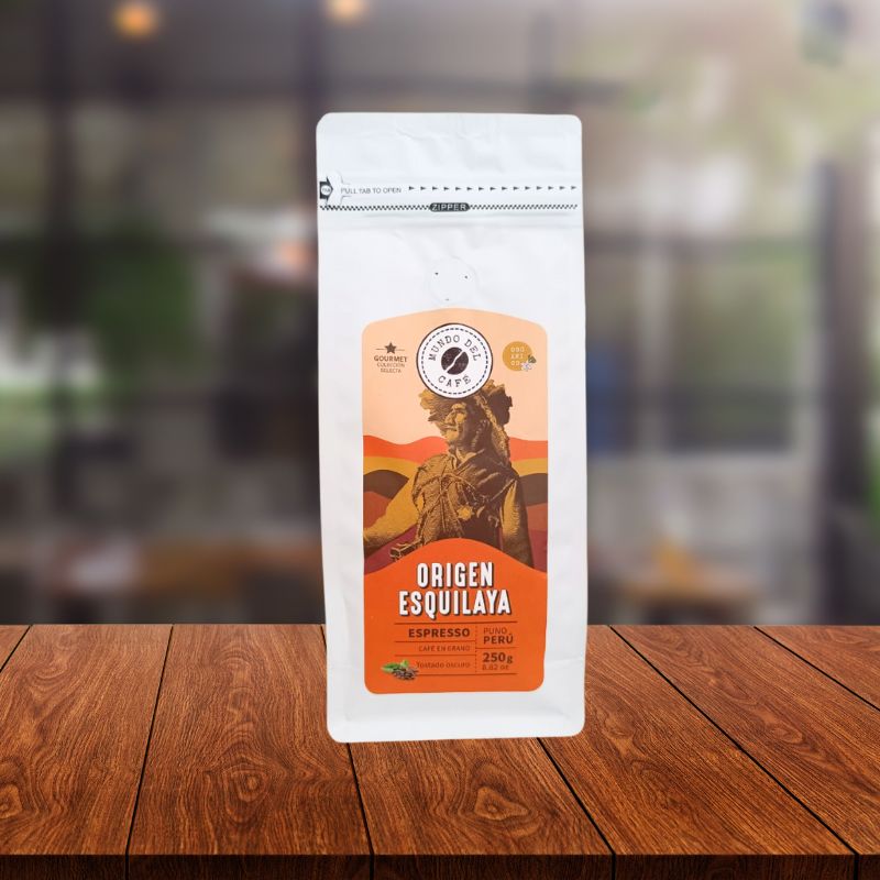 CAFE EXPRESSO GRANO 250G - MUNDO DEL CAFE UND 