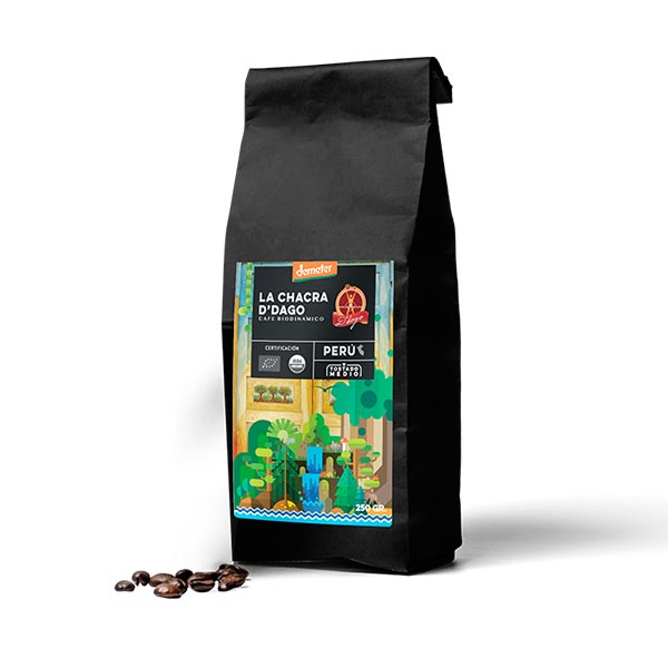 Café en Grano Tostado Espresso 250gr - La Chacra D' Dago