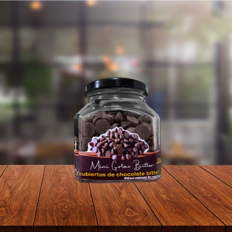 MINI GOTAS BITTER 71% CACAO 170 GR - QUILLACAO