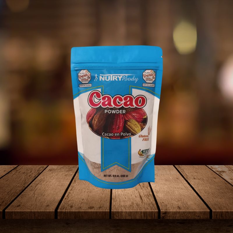 CACAO EN POLVO 250G -NUTRY BODY