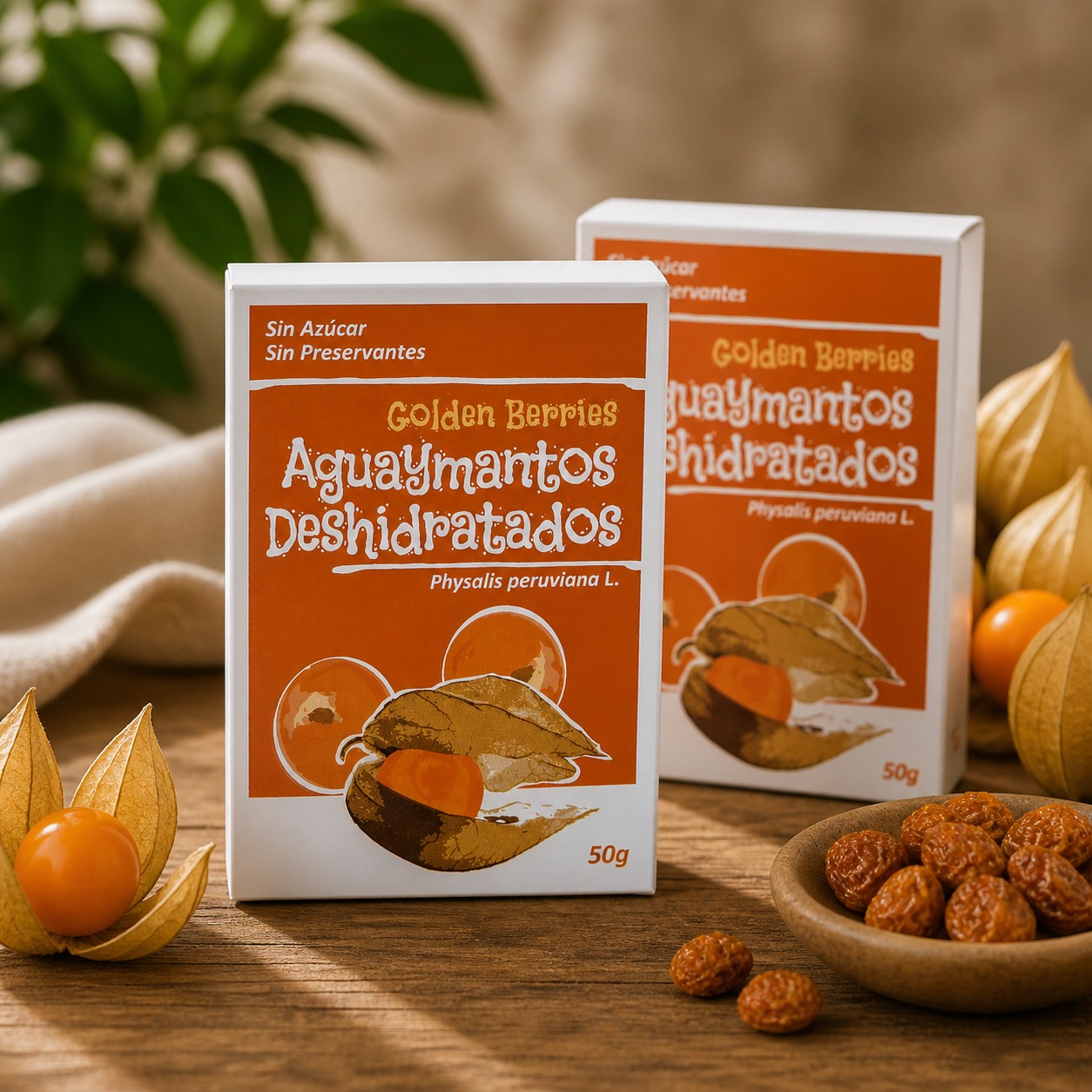 Aguaymantos Deshidratados 50gr - Bayas Peruanas