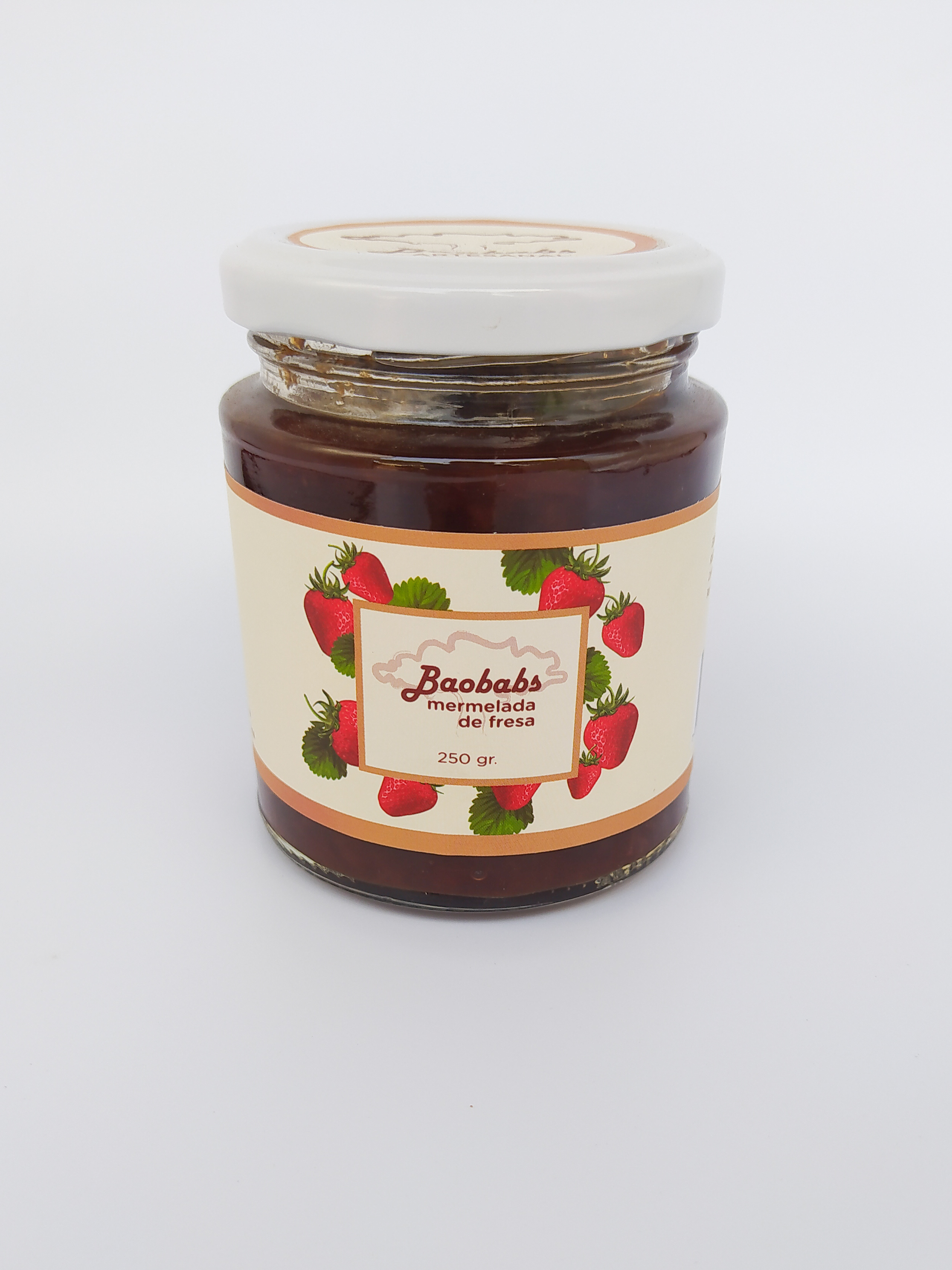 MERMELADA FRESA 250 GR - BAOBABS 