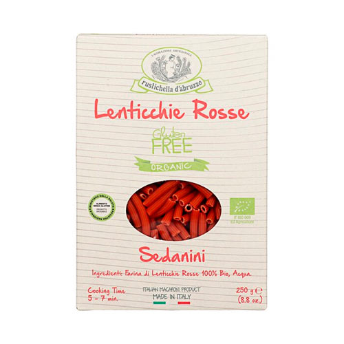 Pasta Lenctichie Rosse Sedanini - Rustichella