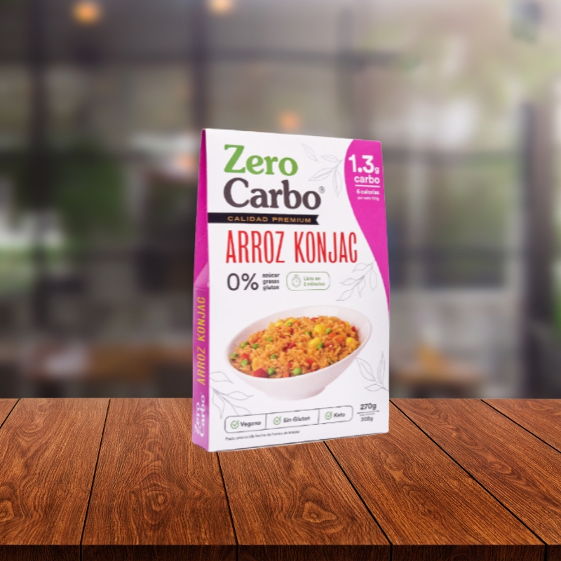 PASTA PRECOCIDA ARROZ KONJAC 270 GR - ZERO CARBO