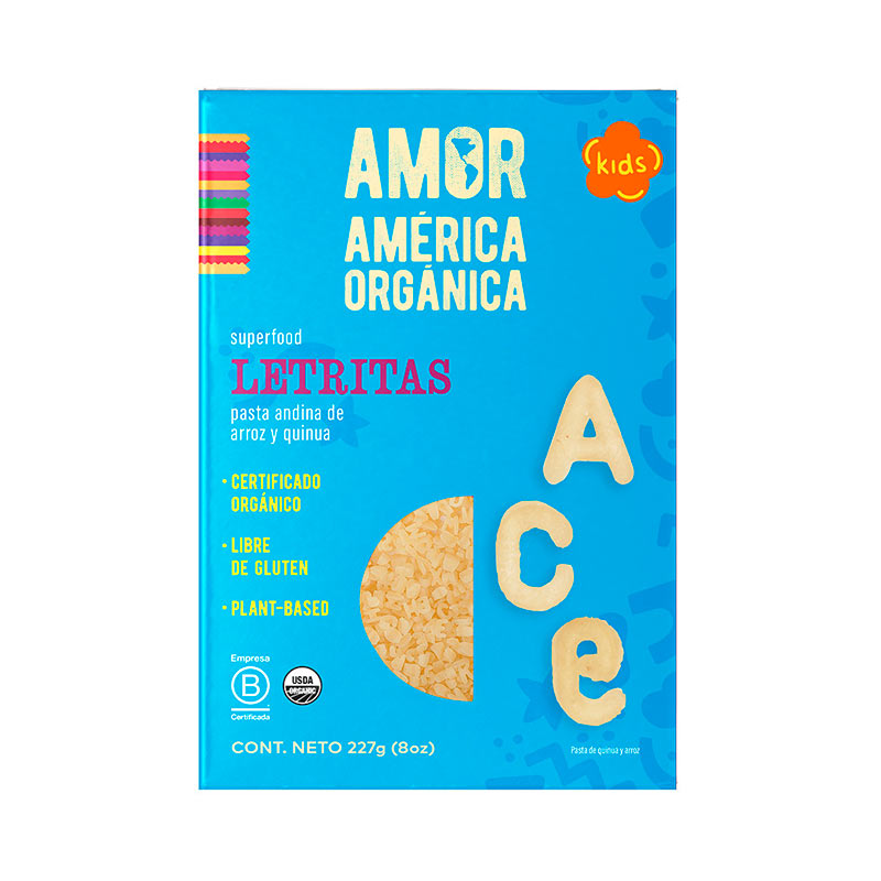 Pasta Andina Letritas Sin Gluten 227G - América Orgánica