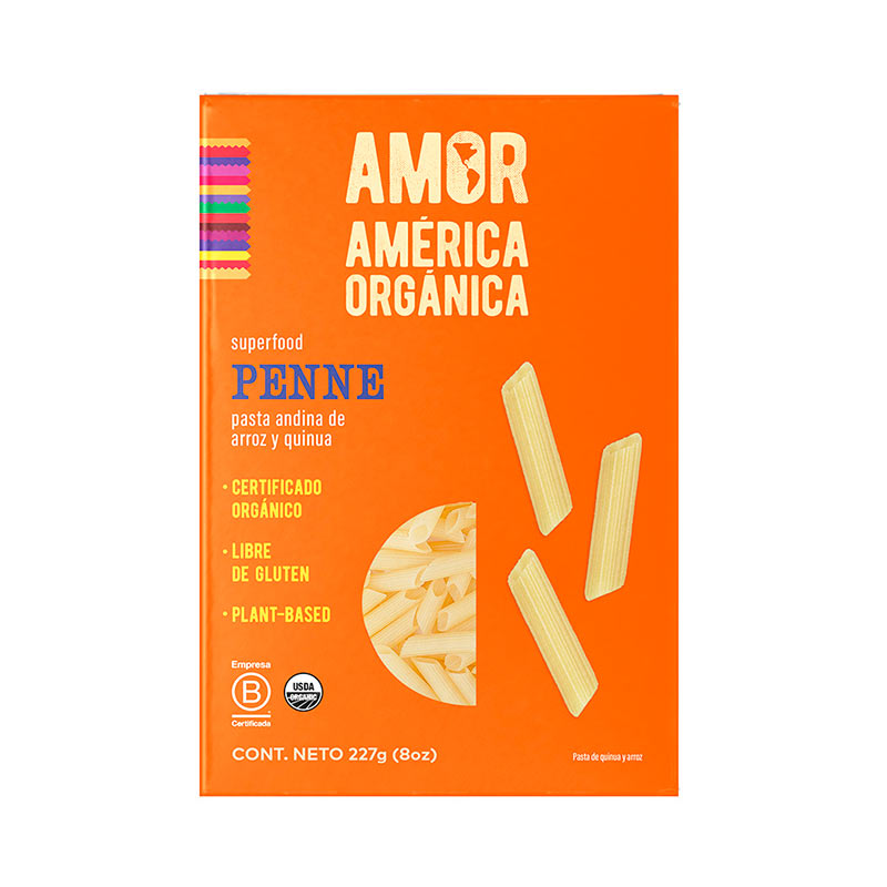Pasta Andina Penne Sin Gluten 227G - América Orgánica