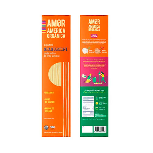 Pasta Andina Spaghetti Sin Gluten 227G - América Orgánica