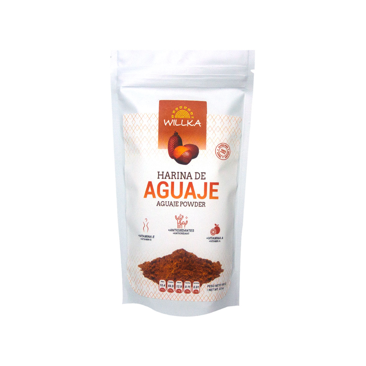 HARINA AGUAJE 200 GR - WILLKA