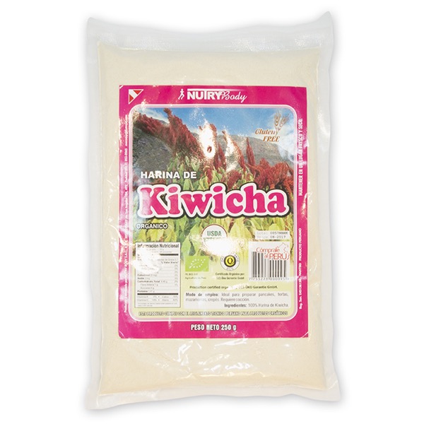 HARINA KIWICHA ORGANICA 250 GR - NUTRY BODY