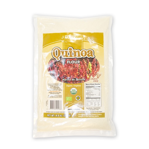 HARINA QUINUA 250 GR - NUTRY BODY