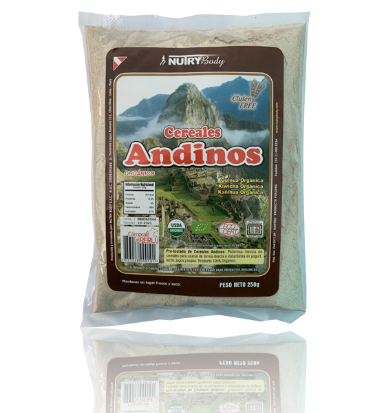 Harina de Cereales Andinos 250gr - Nutry Body