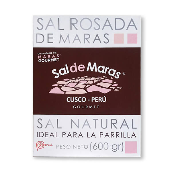 SAL DE MARAS GRANO GRUESO PARRILLAS CAJA 600 GR - MARAS GOURMET