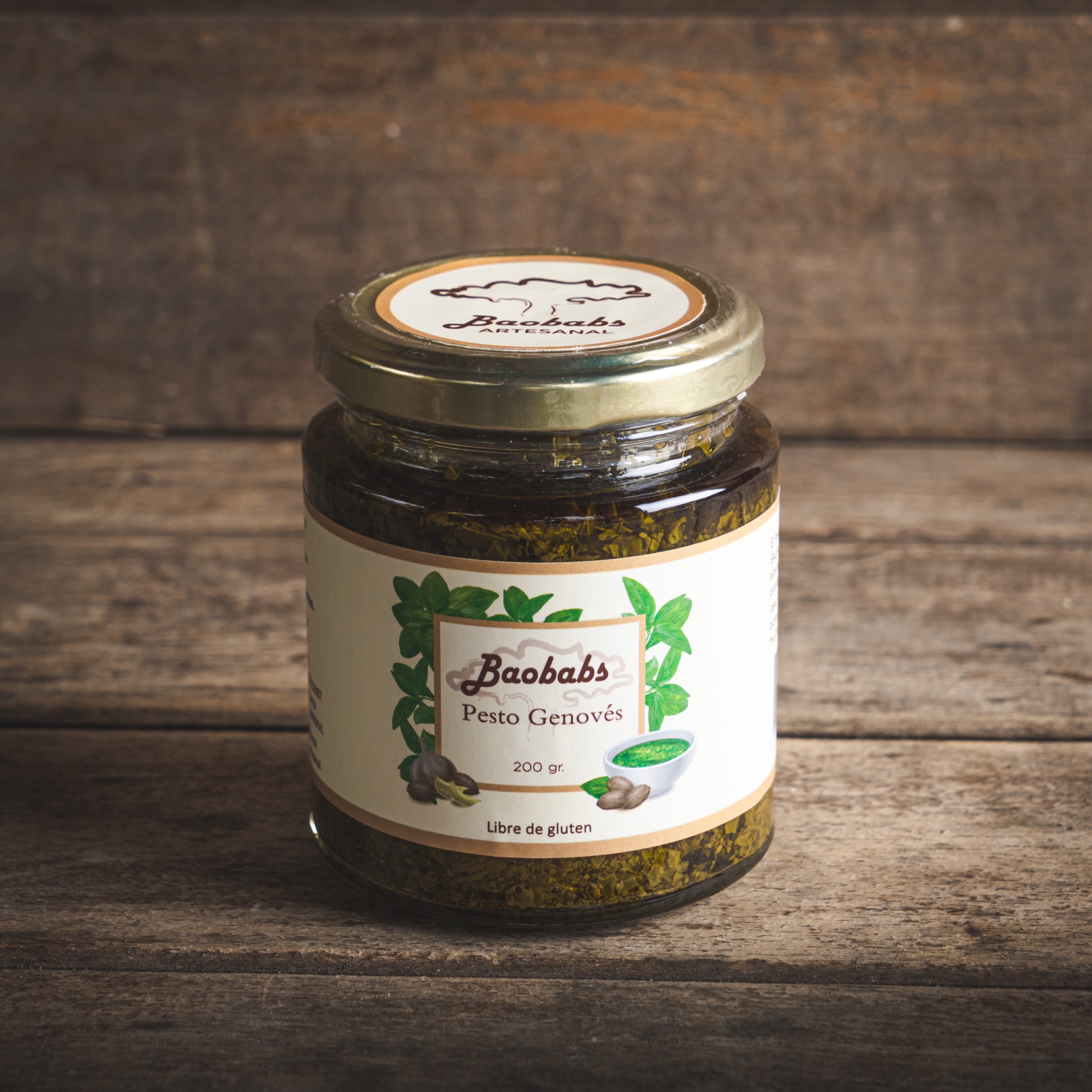 SALSA PESTO 200G - BAOBABS