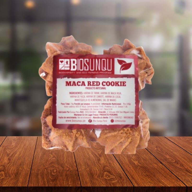 Maca red cookie - Biosunqu
