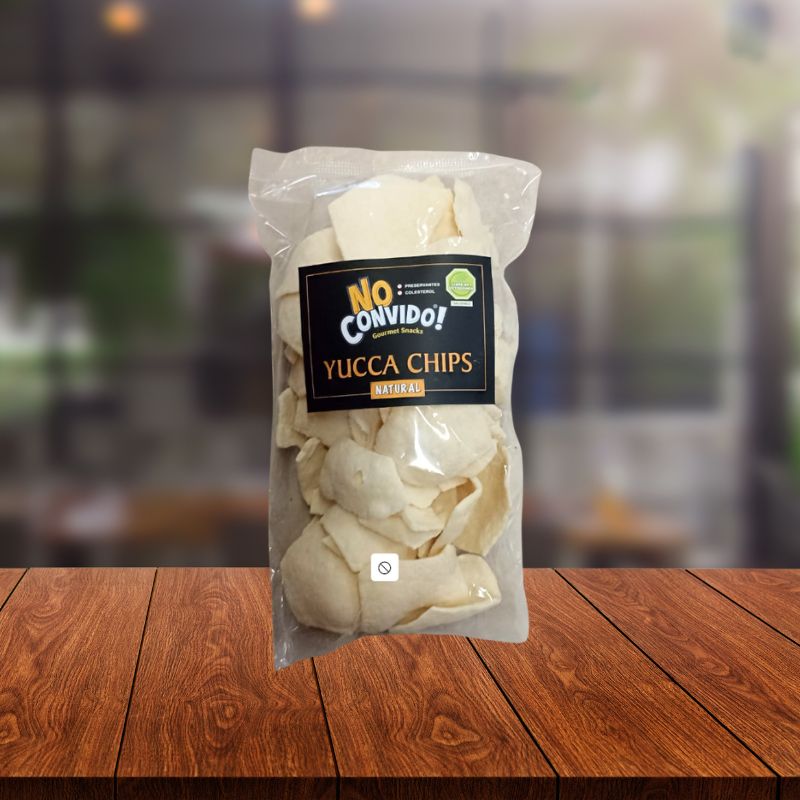 YUCA CHIPS ALBAHACA 70G - NO CONVIDO