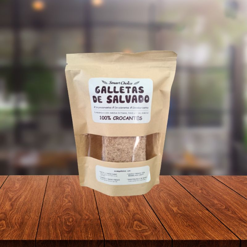 GALLETA DE SALVADO 200G - NO CONVIDO  