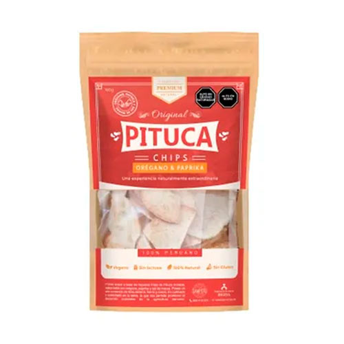 Pituca Chips Orégano & Paprika 160gr