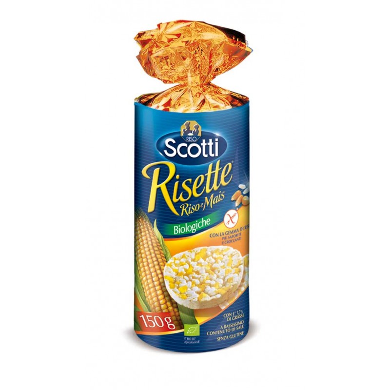 GALLETA ARROZ Y MAIZ 150 GR - SCOTTI - APX