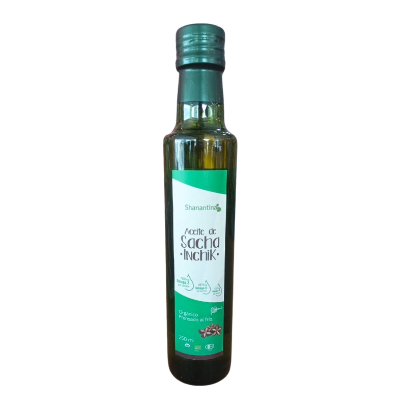Aceite Sacha inchi 250 ml - Shanantina