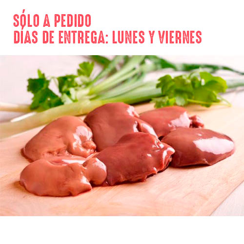 Higado Orgánico Fresco 500ge aprox. - La Gallinita de Corral