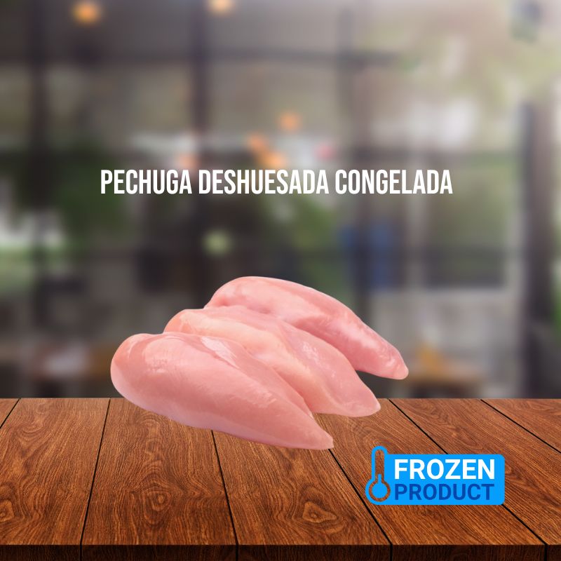 Pollo pechuga deshuesada Congelada 650gr - La Gallinita de Corral