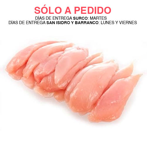 Pechuga Pollo Deshuesada Fresca 650gr ap - La Gallinita de Corral