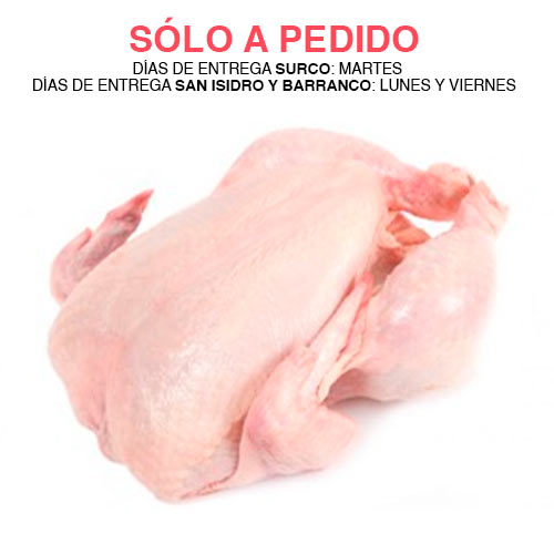 Pollo entero fresco 1.900kg aprox - La Gallinita de Corral