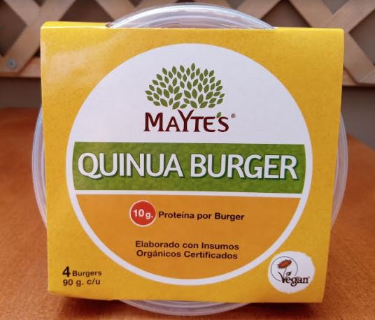 HAMBURGUESA PACK QUINUA BURGER x 4 - MAYTES 
