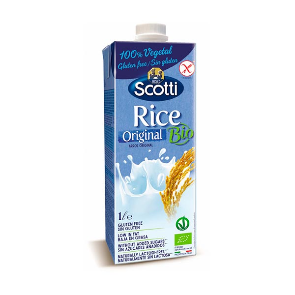 Bebida de Arroz Sin Gluten 1Lt - Scotti