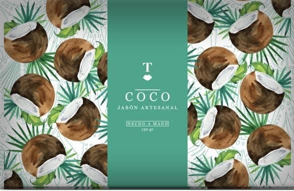Jabon Barra Coco 150gr - Binatural