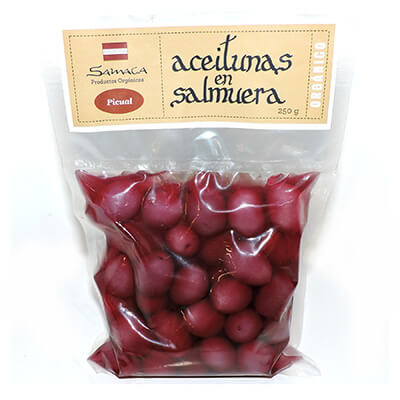 ACEITUNA BOTIJA ENTERA 250 GR - SAMACA