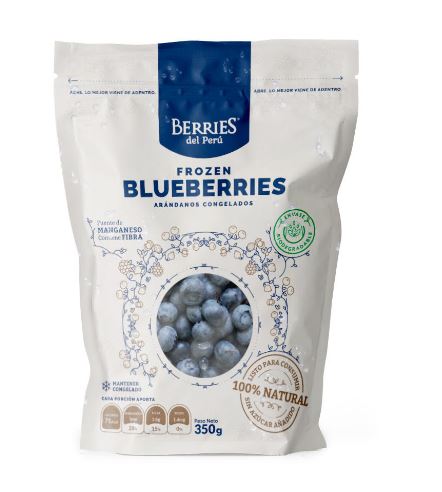 Arándanos (Congelados) 350gr - Berries del Perú