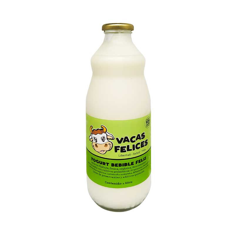Yogurt bebible natural 1lt - Vacas Felices