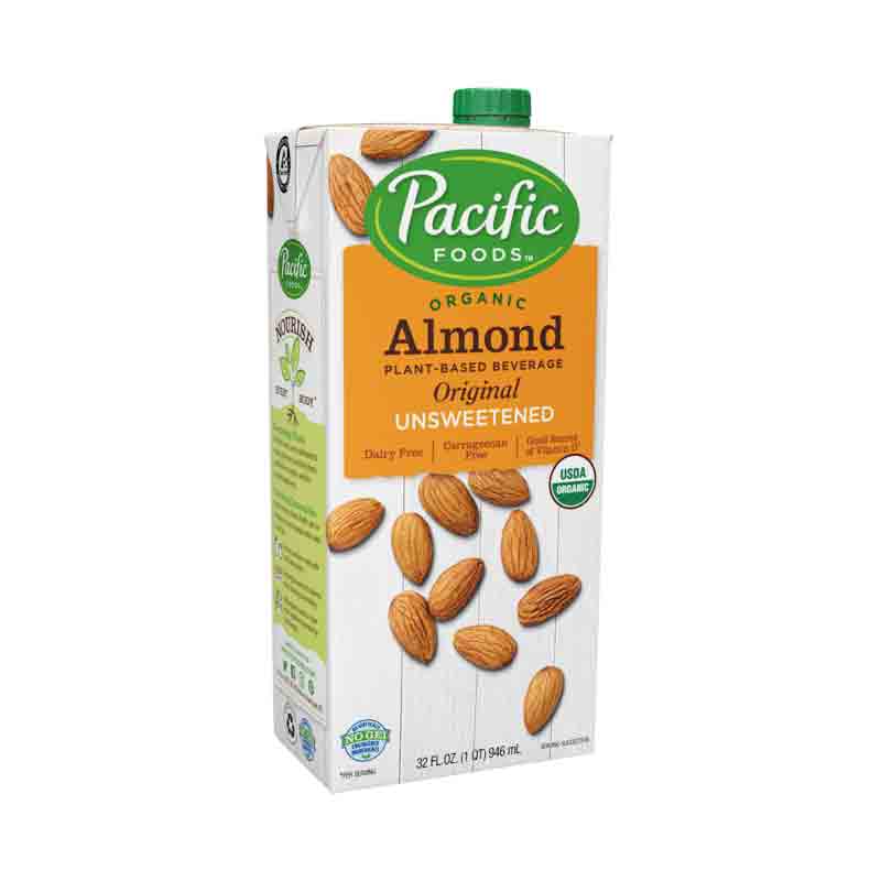 Leche bebida de Almendra 946ml - Pacific - WBS