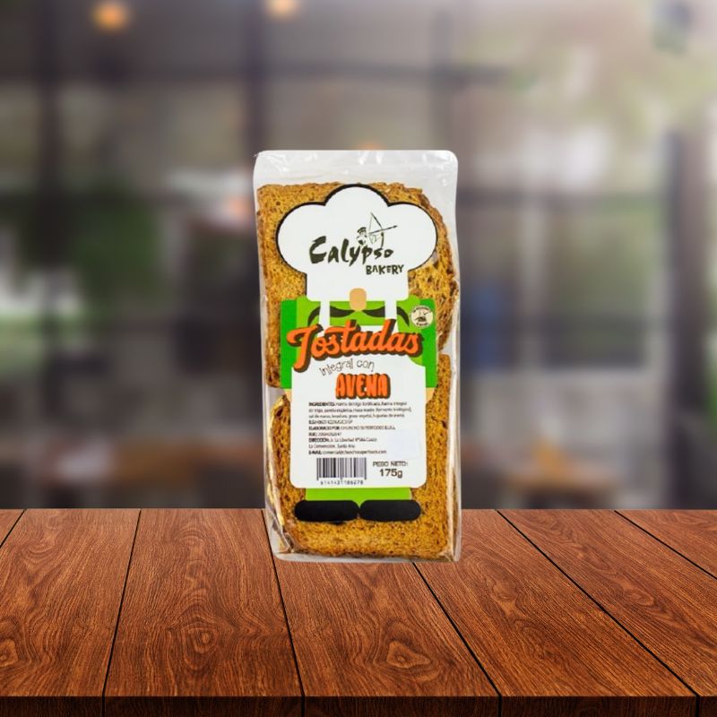Tostadas integrales avena - Calypso