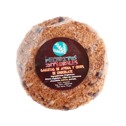 Galleta Choco Chips - Pecaditos Integrales