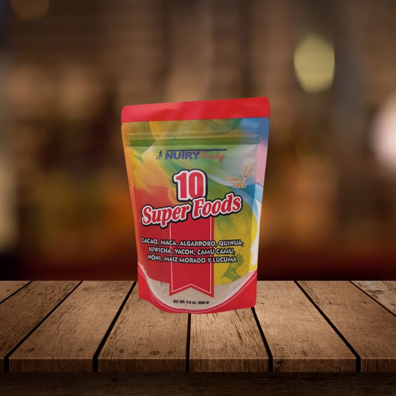 10 SUPER FOODS 250G -NUTRY BODY