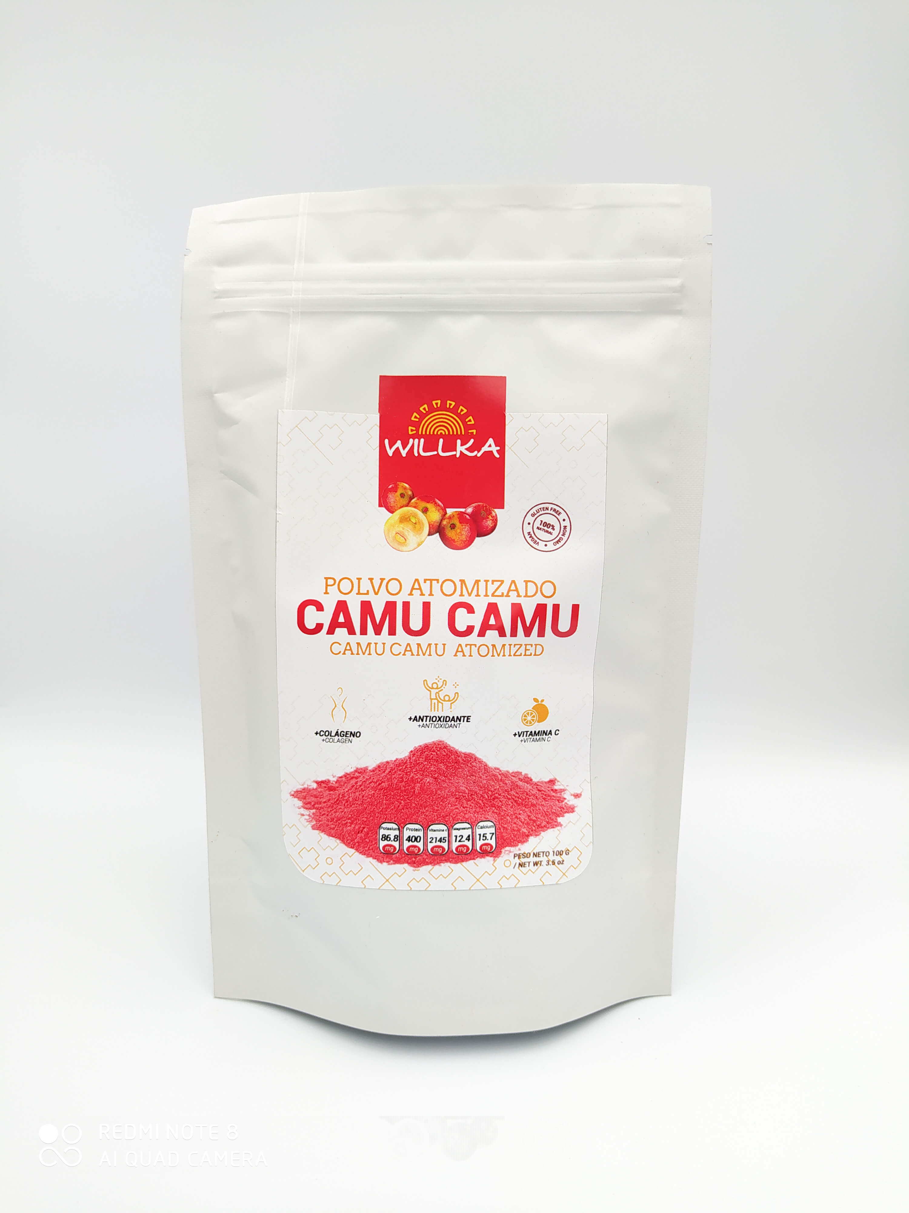 Harina Camu Camu Atomizado 100gr - Willka