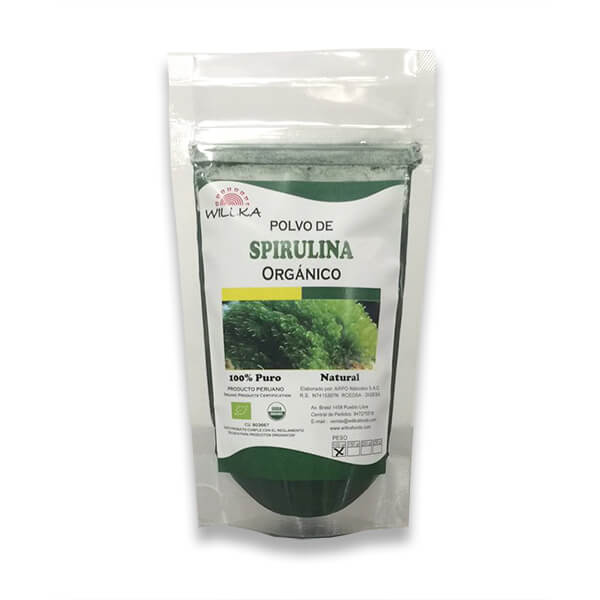HARINA ESPIRULINA 100 GR - WILLKA
