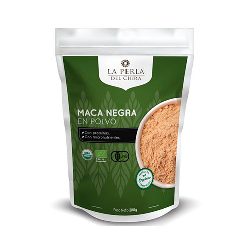 Harina de Maca Negra 200gr - La perla del Chira